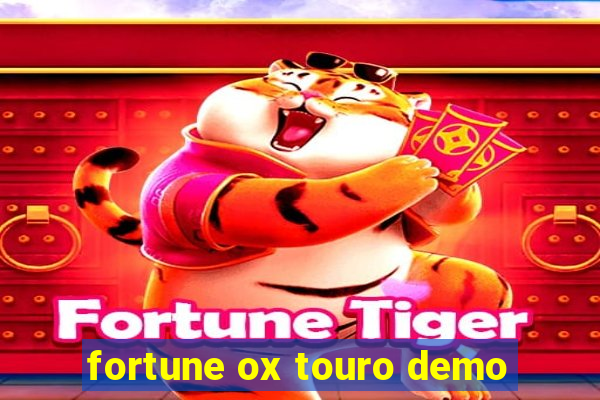 fortune ox touro demo